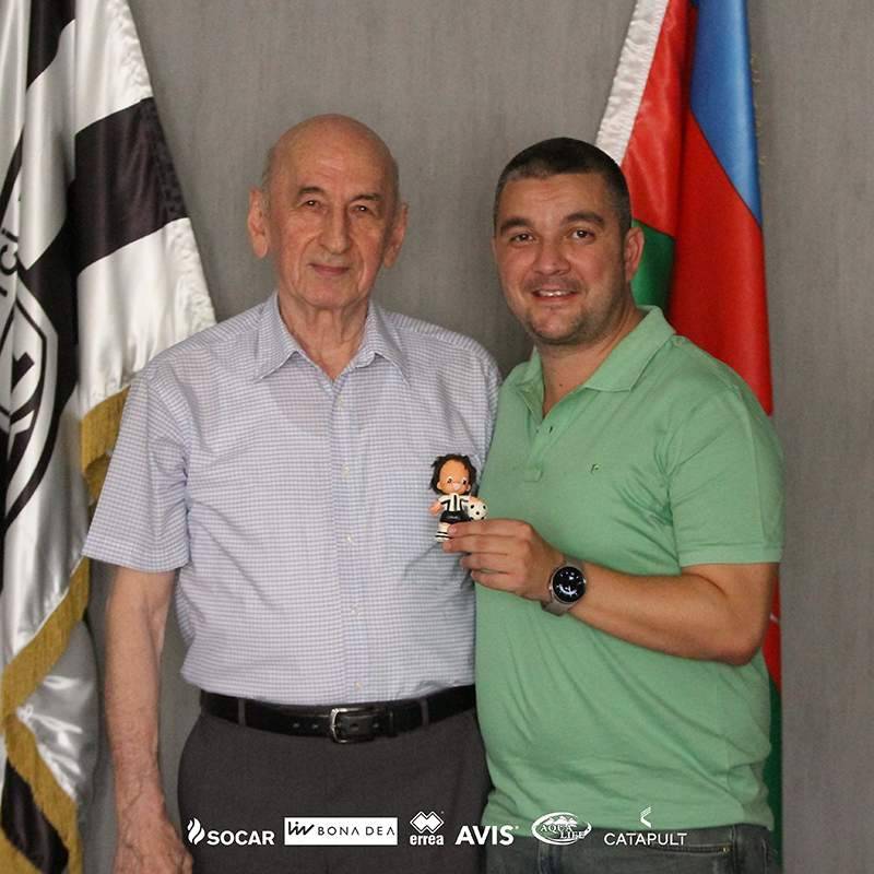 “Neftçi” Boris Xetaqurovu təbrik etdi