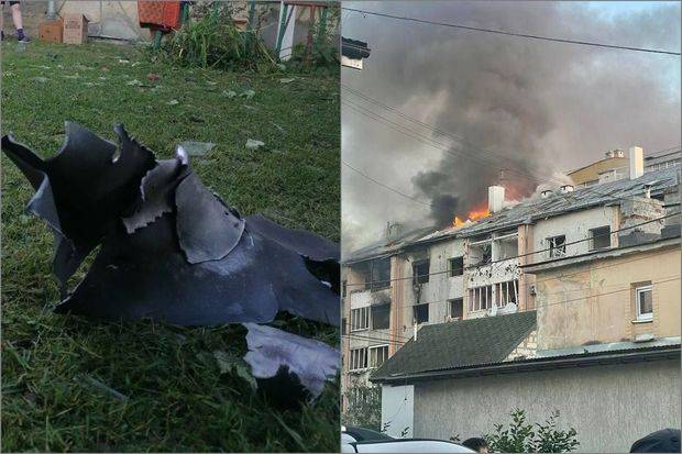 Ukrayna kütləvi raket atəşinə tutulub, yaralananlar var - FOTO/VİDEO