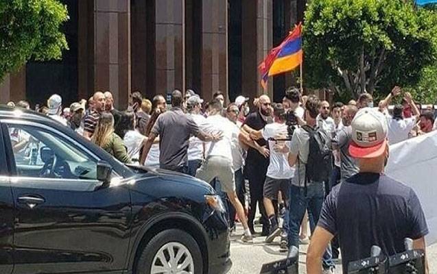 Azərbaycanın Los-Ancelesdəki konsulluğunun qarşısında nə baş verib? - Dövlət Departamentindən cavab