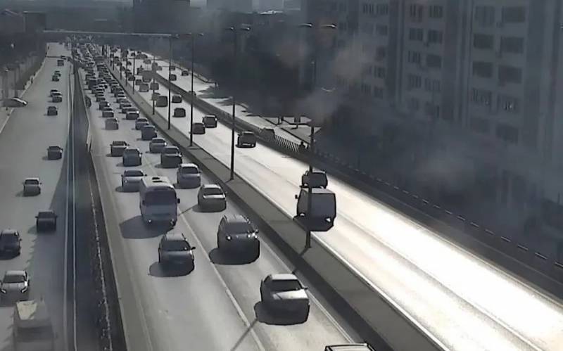 Bakıda bu yollarda tıxac var - SİYAHI