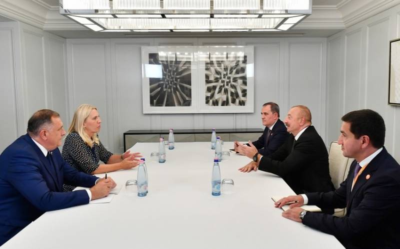 İlham Əliyev Serb Respublikasının Prezidenti ilə görüşdü - YENİLƏNDİ