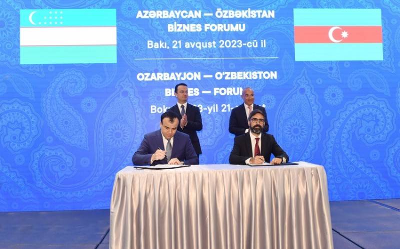 Rövşən Nəcəf “Uzbekneftegaz”ın İdarə Heyətinin sədri ilə görüşdü