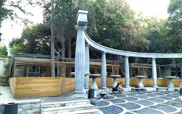 Fəvvarələr meydanındakı bu tikinti dayandırıldı