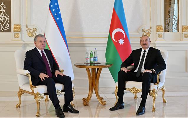 Prezidentlərin təkbətək görüşü oldu - YENİLƏNDİ