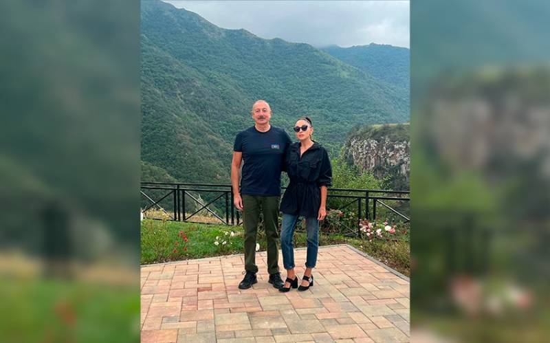 Mehriban Əliyeva Kəlbəcər və Laçından paylaşım etdi