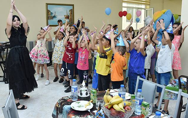 Heydər Əliyev Fondu uşaqları sevindirdi - FOTOLAR