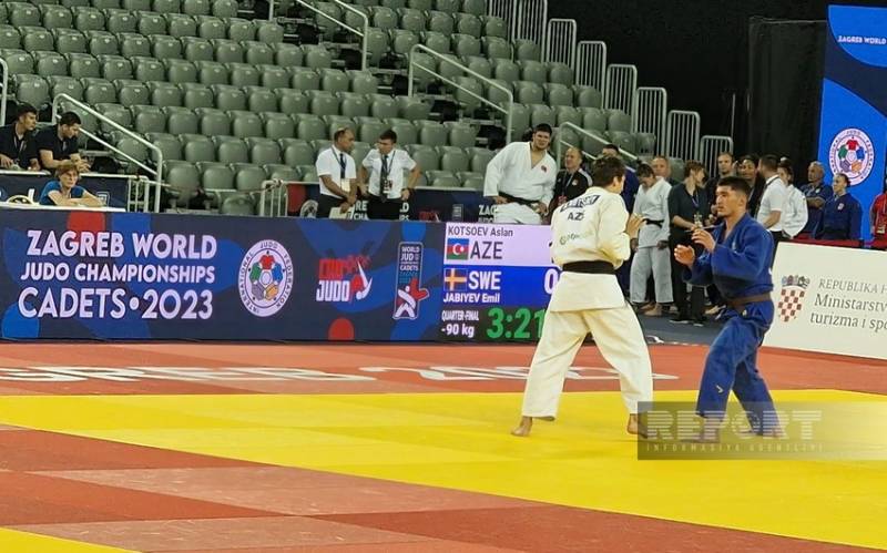 Azərbaycan cüdoçusu bürünc medal uğrunda görüşdə uduzdu