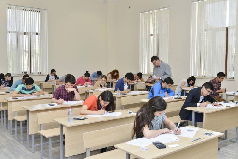 5 nəfər imtahandan xaric edildi