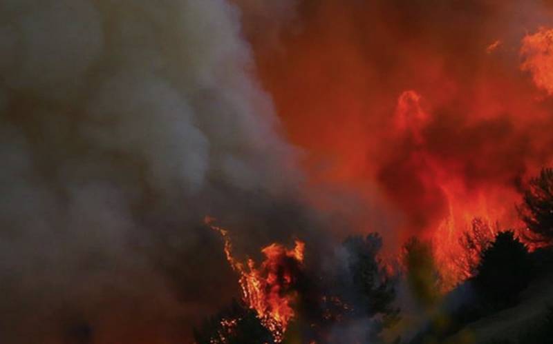 Türkiyənin bu vilayətində yanğın başladı
