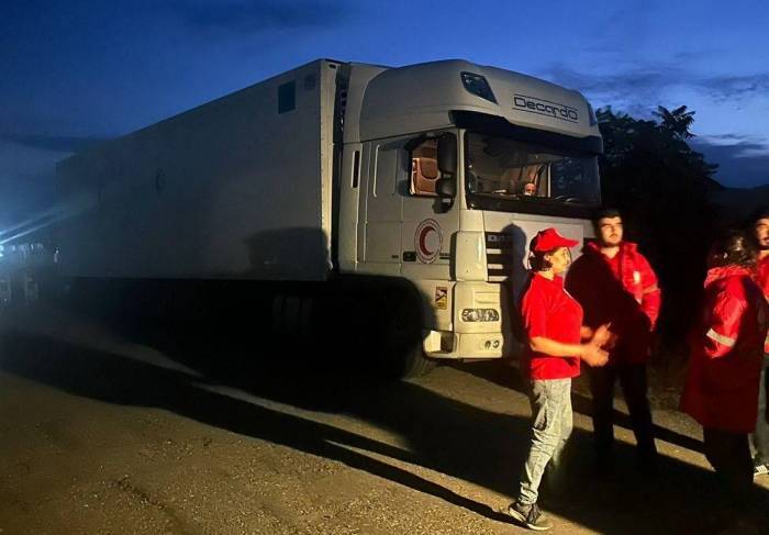 Humanitar yük maşınlarımız hələ də Ağdam-Xankəndi yolunda gözləyir