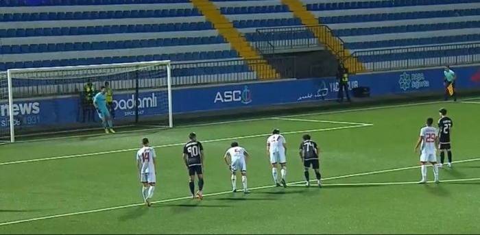 \"Səbail\" son dəqiqə qolu ilə məğlubiyyətdən yan keçdi