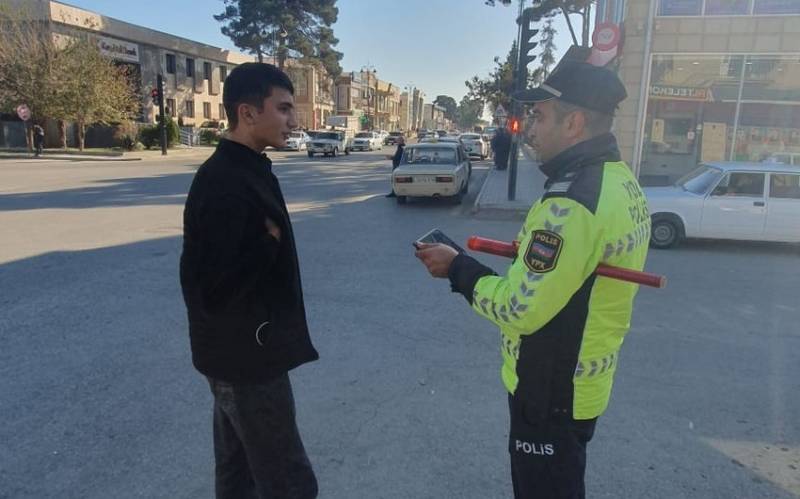 DYP yol-nəqliyyat hadisələrinin qarşısını almaq məqsədilə tədbirlər keçirir