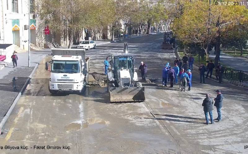 Bakının bu yolunda məhdudiyyət tətbiq edildi