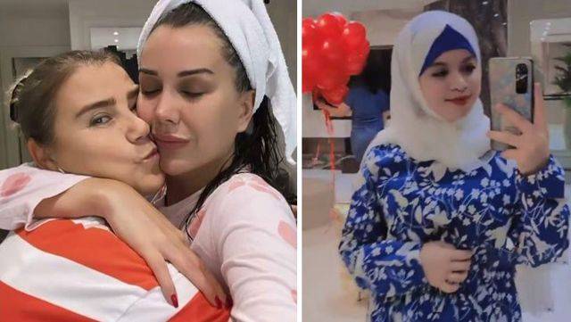 Polat cütlüyünün həbsindən sonra baxıcı Şüle villanı qohumları ilə doldurdu
