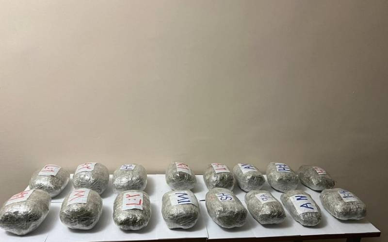 İrandan Azərbaycana 27 kq-a yaxın narkotik vasitə keçirilməsinin qarşısı alındı - FOTO