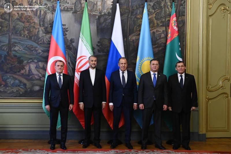 Xəzəryanı dövlətlərin XİN başçılarının görüşü keçirildi