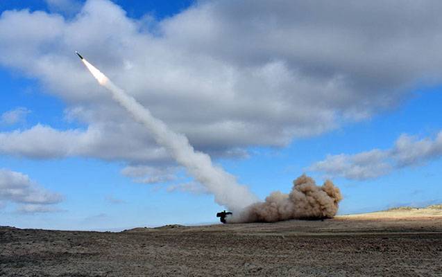 Şərti düşmən hədəfləri məhv edildi - VİDEO