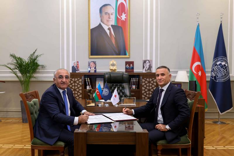 “Veysəloğlu” ilə UNEC arasında əməkdaşlıq memorandumu imzalandı - FOTO