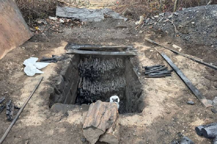 Oğuzda qanunsuz kömür istehsalının qarşısı alınıb 