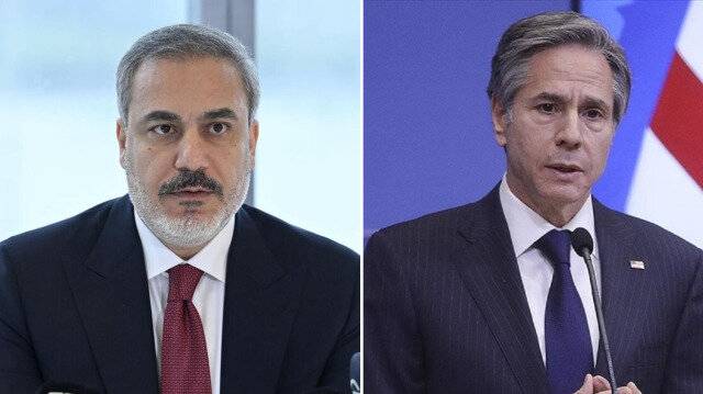 Hakan Fidan Blinken ilə Qəzzaya yardımı müzakirə etdi