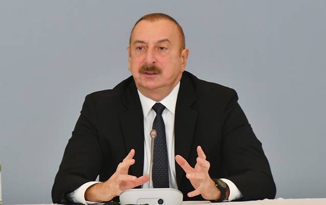 “Diqqət yetirməliyik ki, sərhədlərimiz bizə zərər vermək istəyənlərə bağlı qalsın” - İlham Əliyev