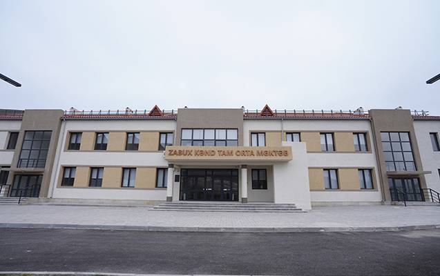 Zabuxda məktəb fəaliyyətə başladı - FOTO