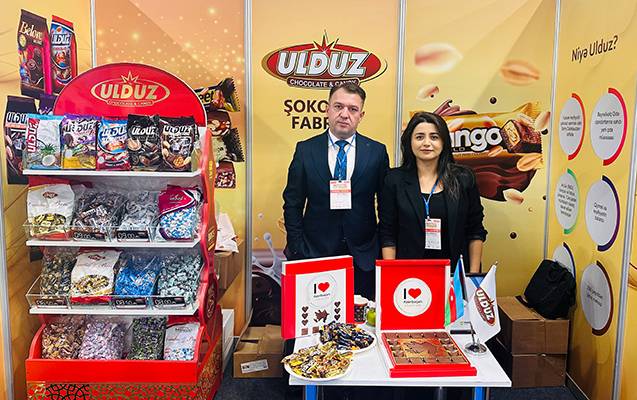 “Ulduz” Şokolad Fabrikinin məhsulları yerli istehsalat sərgisində təqdim edildi