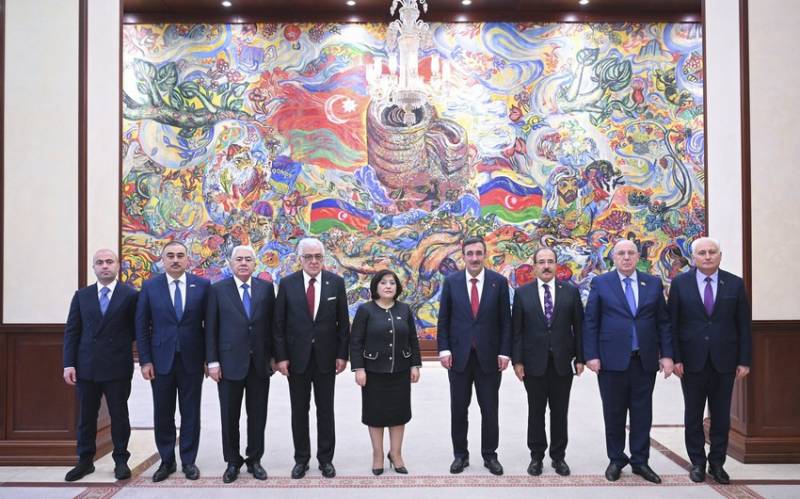 Milli Məclisin sədri Türkiyənin vitse-prezidenti ilə görüşdü - YENİLƏNDİ