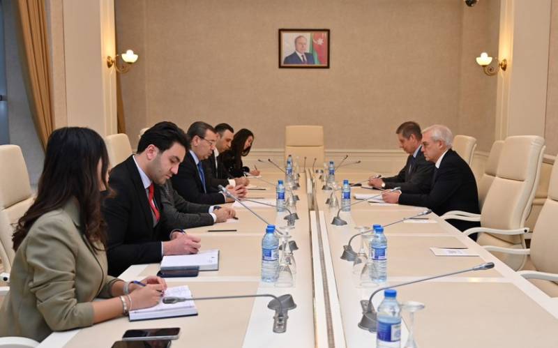 Səməd Seyidov Lavrovun müavini ilə görüşdü 