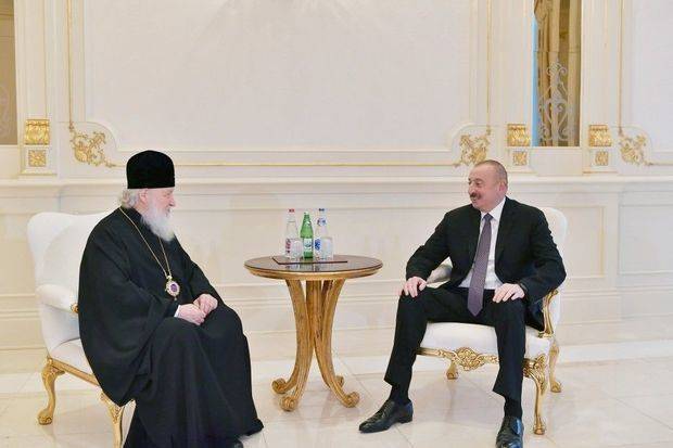 Patriarx Kirill Prezident İlham Əliyevə məktub göndərdi