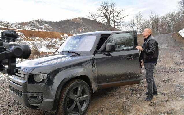 Prezidentin Turşsuya səfərindən FOTOLAR