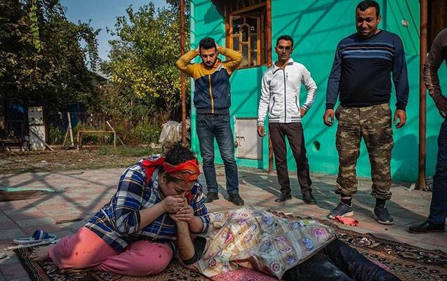 \"New-York Times”ın fotoqrafı Bərdənin bombalanmasından yazdı - FOTOLAR