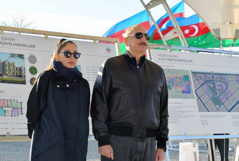 İlham Əliyev və Mehriban Əliyeva Ağdam rayonuna səfər ediblər - FOTO