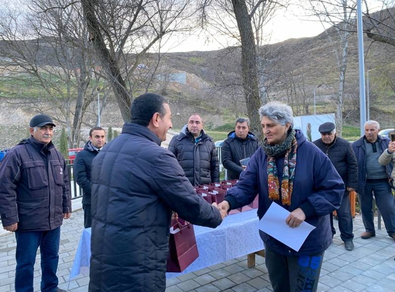 Zabuxa köçənlərə evlərinin açarları təqdim edildi