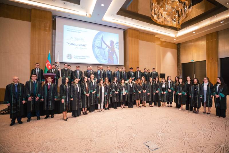 Vəkillər Kollegiyasının təntənəli iclası keçirilib - FOTO