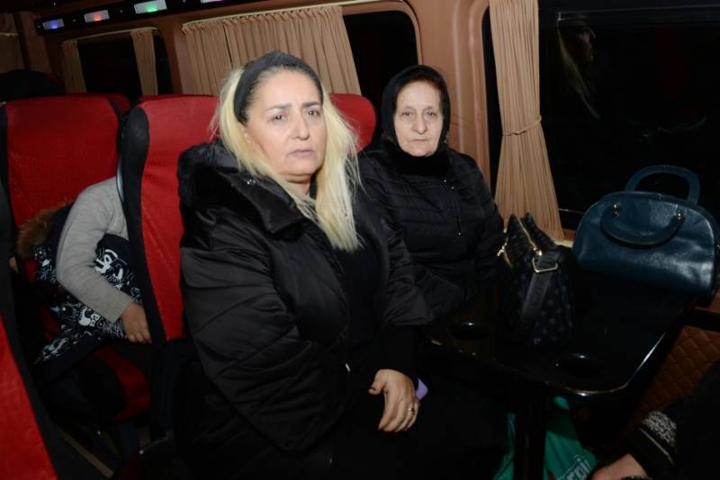 Laçın şəhərinə növbəti köç karvanı yola düşüb