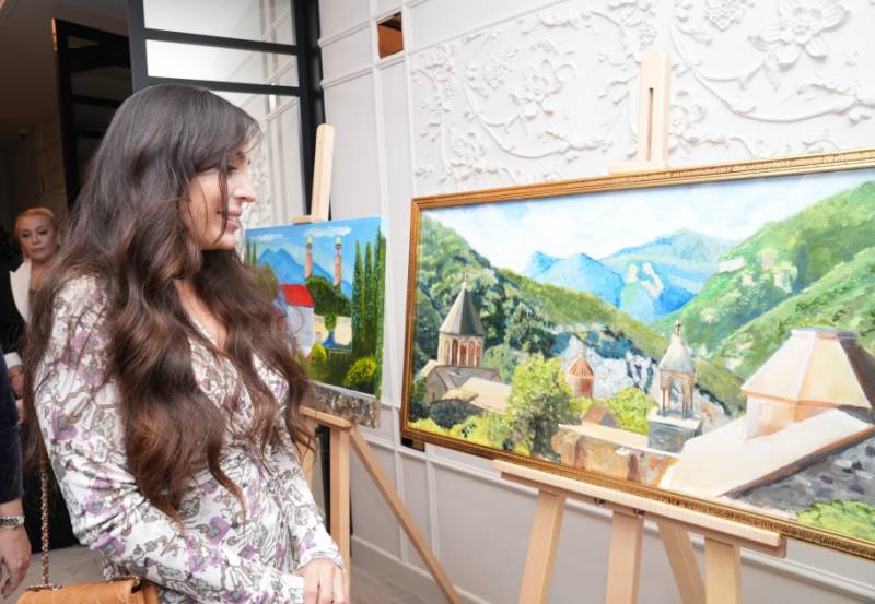 Leyla Əliyeva “Ürəkdən-ürəyə” adlı konsertdə - FOTO