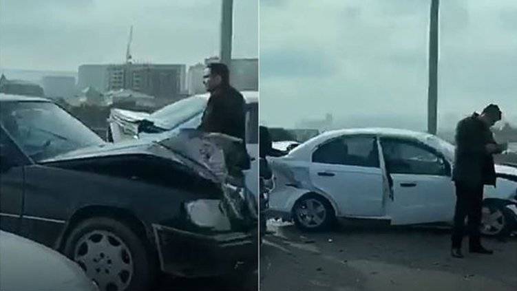 Sumqayıtda zəncirvari QƏZA