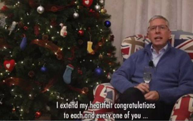 Ferqus Olddan Azərbaycan dilində yeni il təbriki - VİDEO