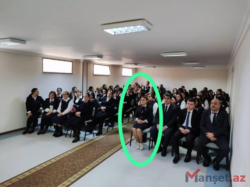 Direktor təyin olunan deputatın ilk iş günündə BÖYÜK QALMAQAL: Nazir məktəbə getdi - FOTO