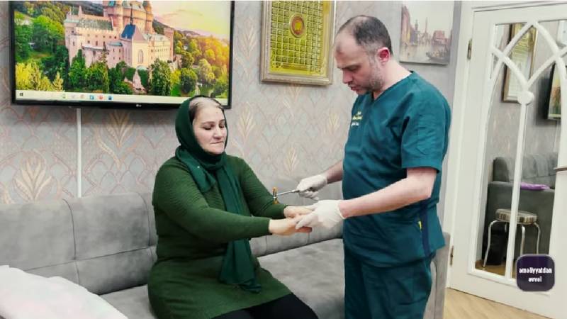 Səhv müalicə olunan 60 yaşlı xəstə məşhur neyrocərrah Əlisoman Qədimbəyliyə nələr dedi? - VİDEO