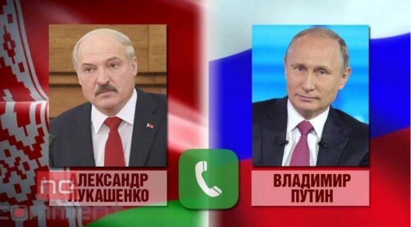 Putinlə Lukaşenko arasında telefon danışığı oldu