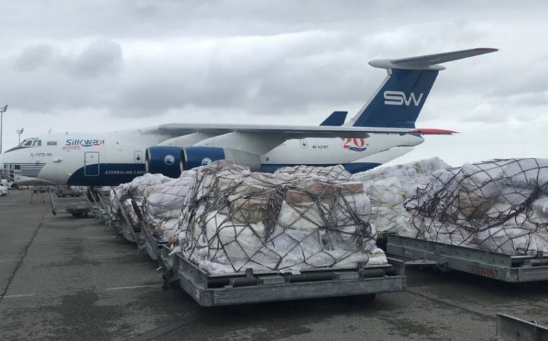 FHN-in növbəti humanitar yardımı Türkiyəyə yola salındı