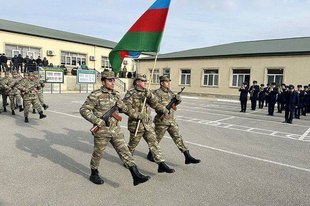 Azərbaycan Ordusunda andiçmə mərasimləri keçirildi - FOTOLAR