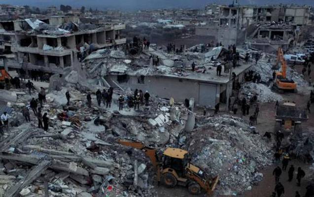 Suriyada zəlzələ nəticəsində ölənlərin sayı 3000-i keçdi