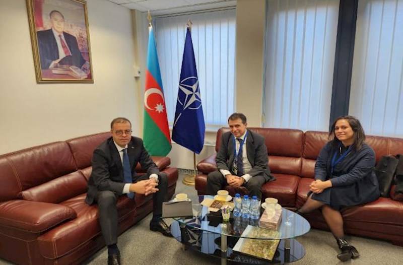 Azərbaycanın və İsrailin NATO-dakı səfirləri görüşdü