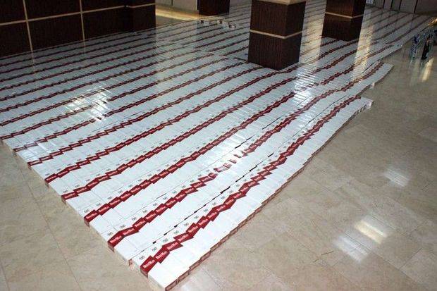 Naxçıvanda külli miqdarda qanunsuz siqaret və spirtli içkinin satışının qarşısı alındı