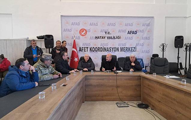 General-leytenant Etibar Mirzəyev Hatayda toplantıda - FOTO