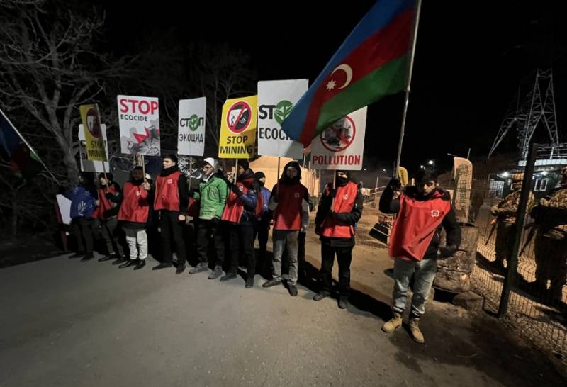 Laçın-Xankəndi yolu: Aksiya ruh yüksəkliyi ilə davam edir