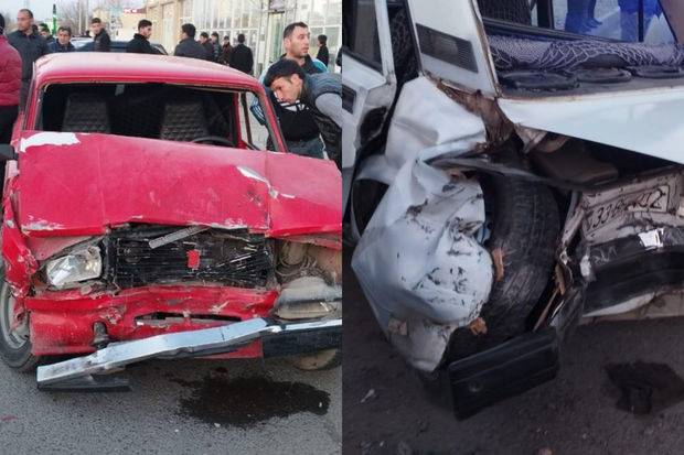 Azerbaycanda zəncirvari qəza - xəsarət alanlar var